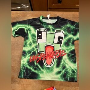 UNSPEAKABLE Green Sz M shortsleeved shirt